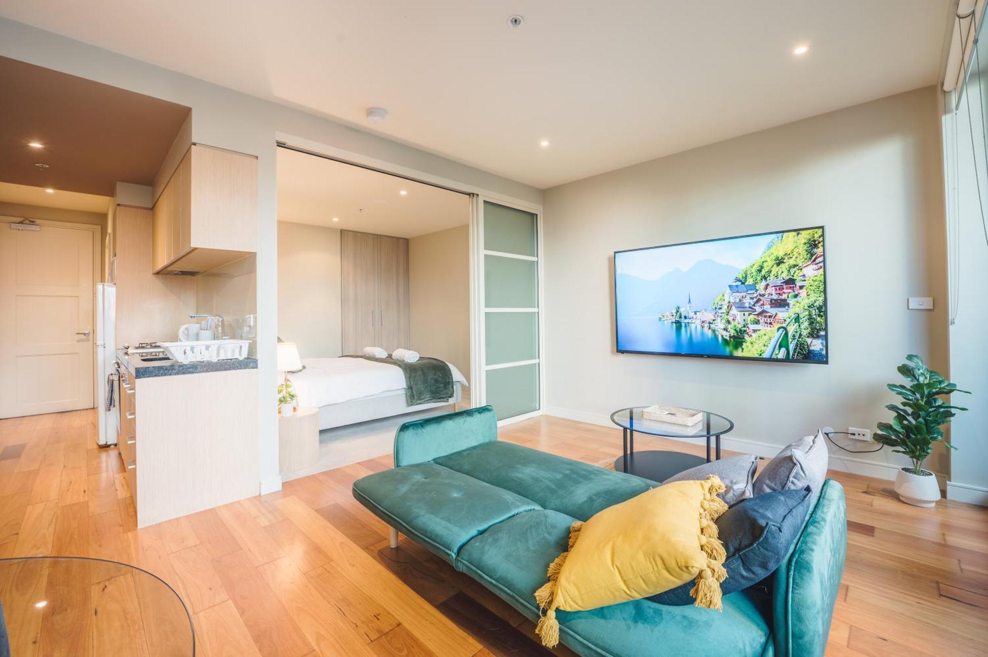 Molly'S Little Apartments Melbourne Ruang foto